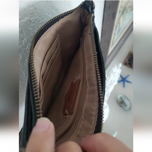 The Sak black shoulder purse with detachable strap - Picture 3 of 7